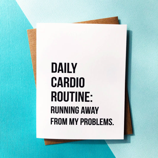 Daily Cardio Routine Card