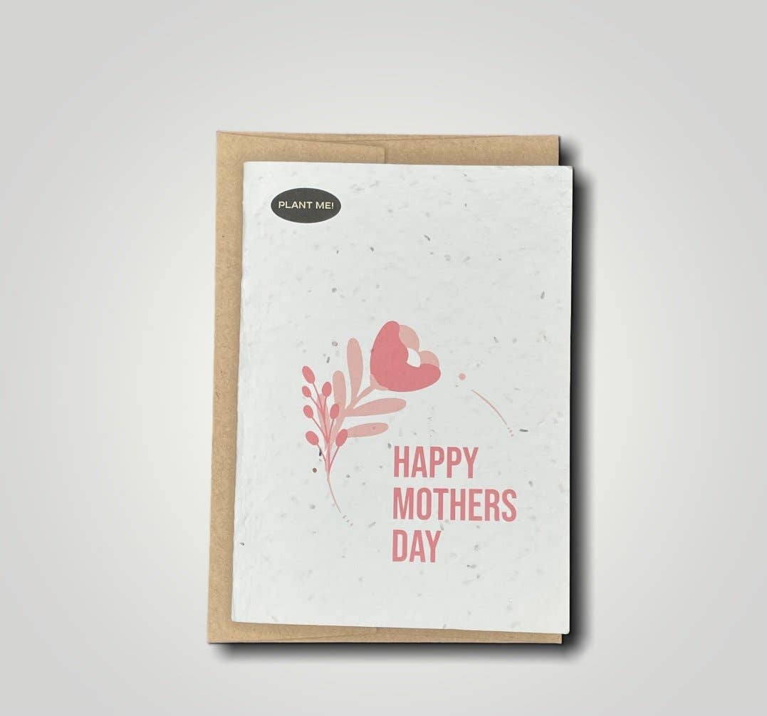 Happy Mother's Rose Plantable Greeting Card