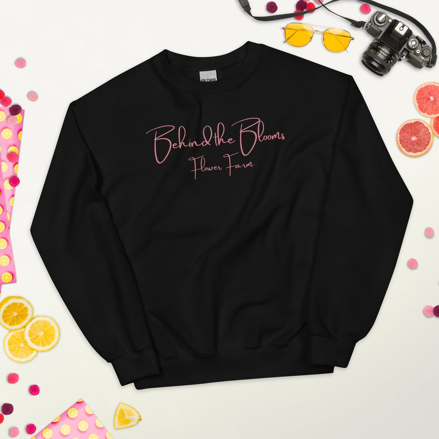 Behind the Blooms Unisex Sweatshirt