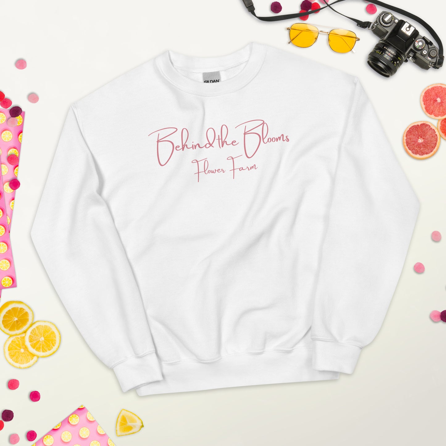 Behind the Blooms Unisex Sweatshirt