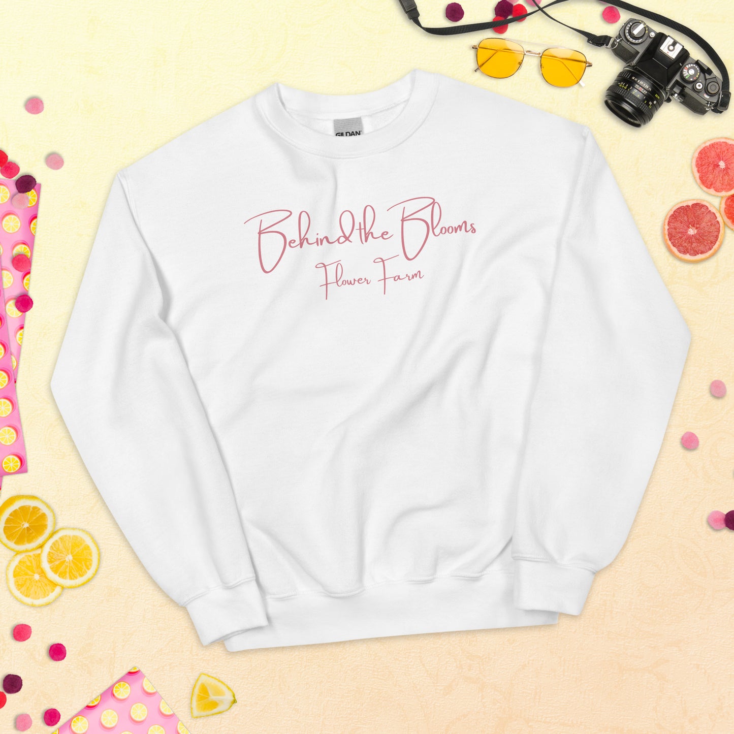 Behind the Blooms Unisex Sweatshirt