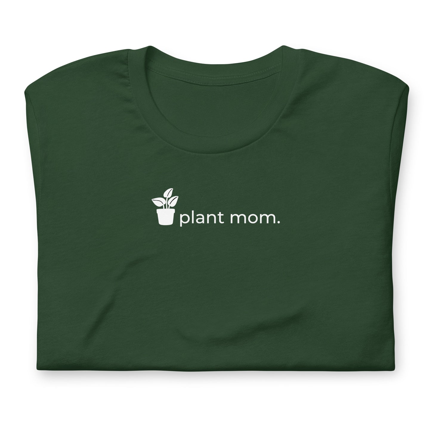 Plant Mom Unisex T | White Lettering