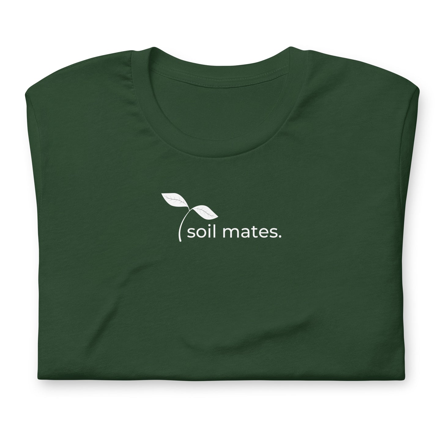 Soil Mates Unisex T | White Lettering